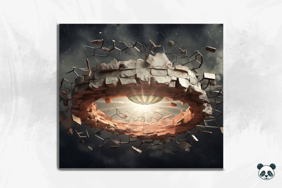 3D UFO Tumbler Wrap Bundle
