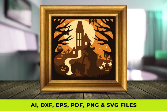 Choosing the Right 3D Witch Shadow Box SVG for Your Halloween Decor Projects