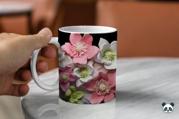 Elevate Your Mugs with 3D Hellebore Sublimation