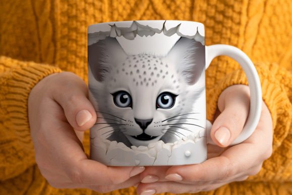 Elevating Sublimation Projects with the 3D Serval Mug Wrap Png