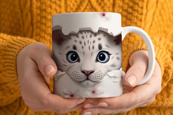 Mastering 3D Ocelot Mug Wrap Png 1 for Professional Sublimation Results
