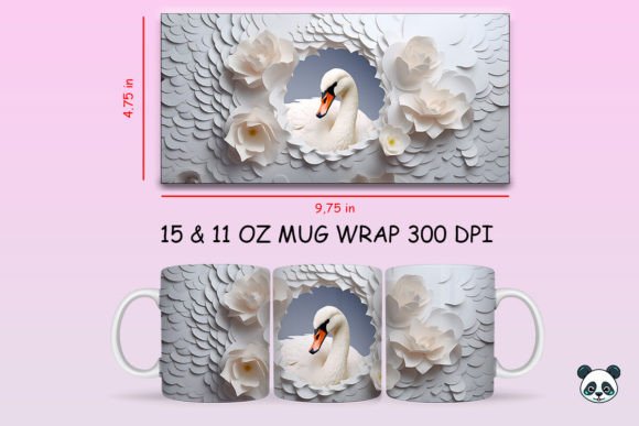 Mastering 3D Swan Mug Wrap Sublimation for Professional Custom Drinkware