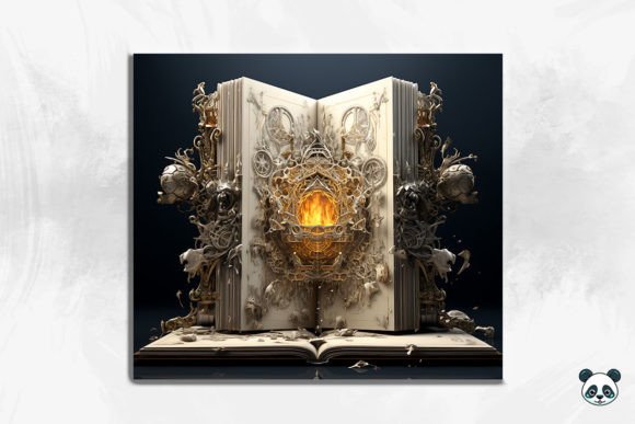 Unlocking Creative Potential with the 3D Gothic Book Tumbler Wrap Bundle